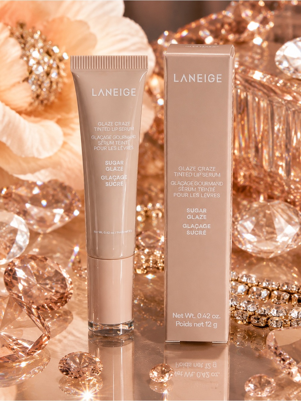 LANEIGE Glaze Craze Tinted Lip Serum – Sugar Glaze  🧁